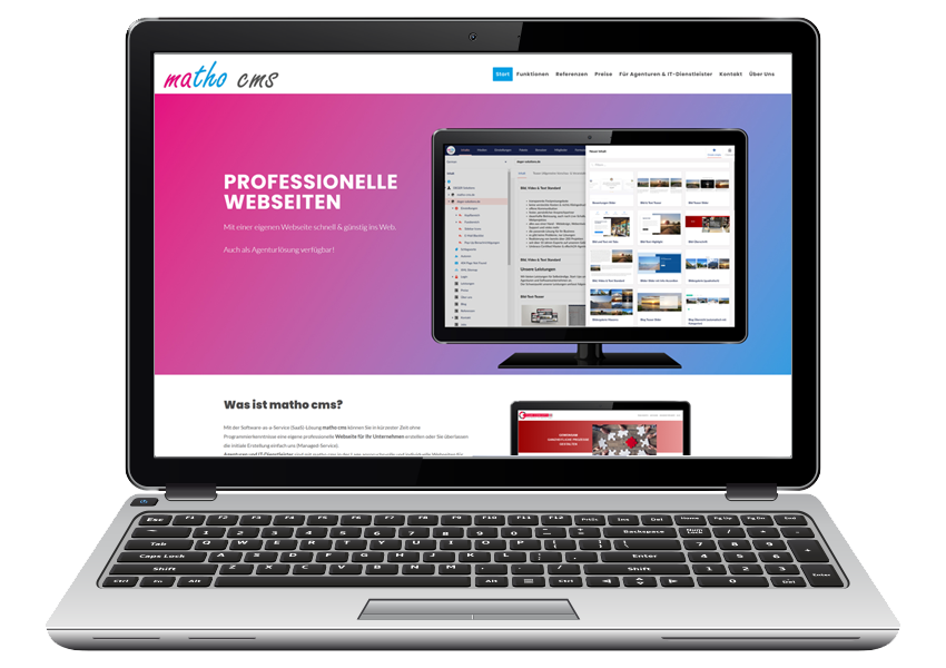 Matho Cms Website Transparent